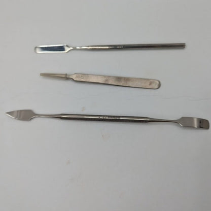 CRAFTING BEAD WORK dental tools tweezers spatula STAINLESS STEEL