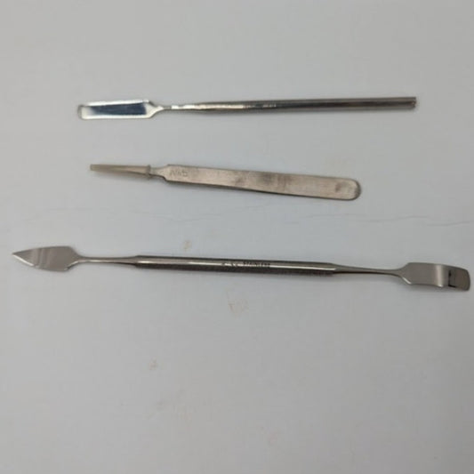 CRAFTING BEAD WORK dental tools tweezers spatula STAINLESS STEEL