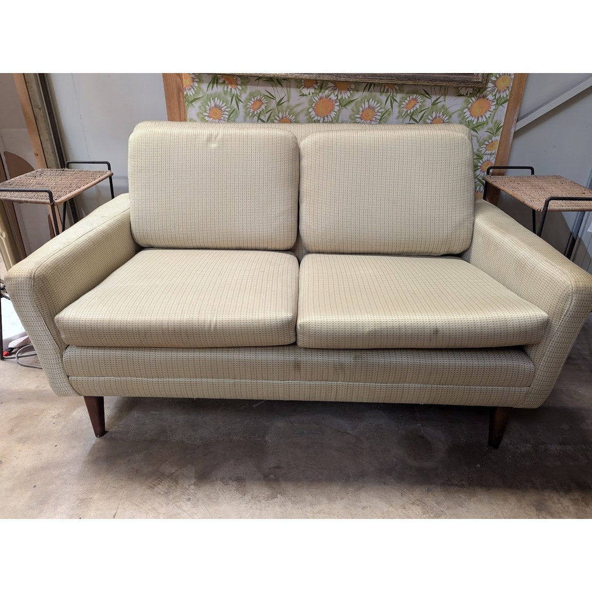 SECONDHAND SANDIES: MCM loveseat couch 2 seater
