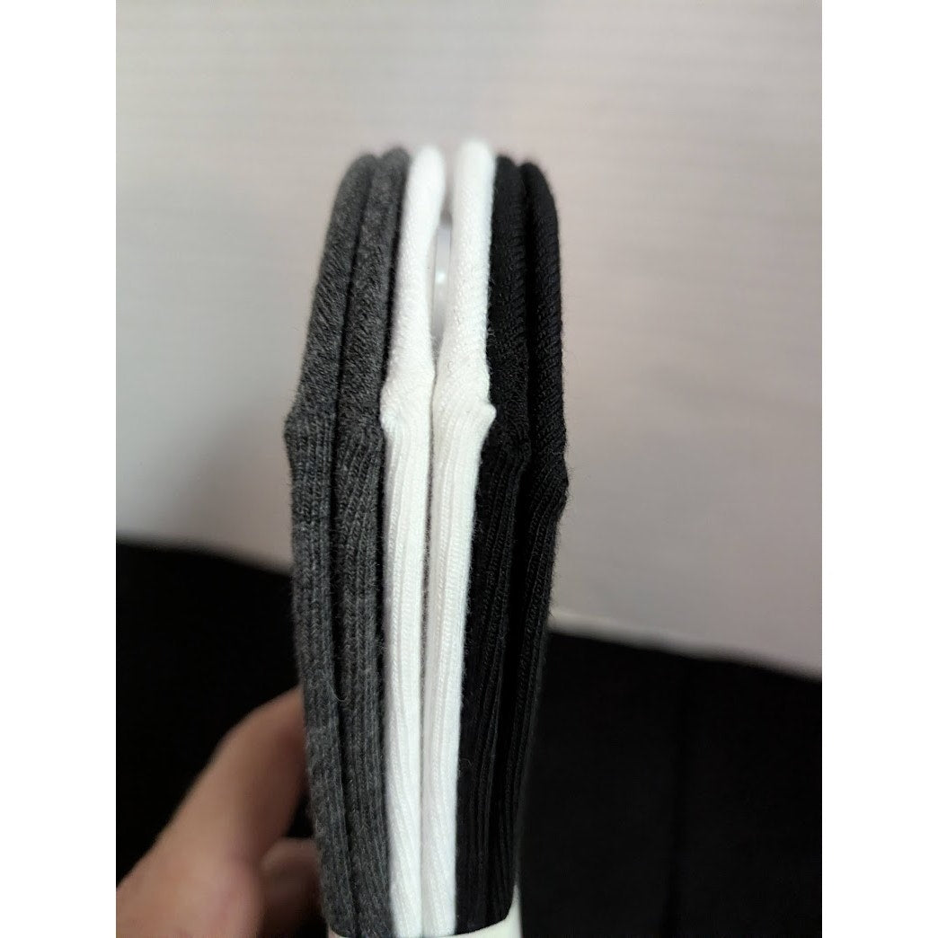 nordstrom low cut black white grey socks 6-Pack shoe size 6.5-12 Unisex