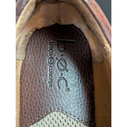 b.o.c. Born Concept Men's Brown Leather Slip-On Loafers Size 9M