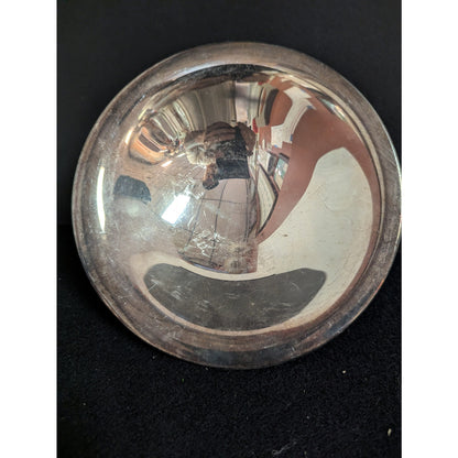 Vintage Wm. A. Rogers by Oneida Ltd. Silverplate Footed Flared Bowl Rimless