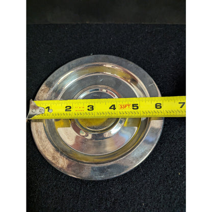 Vintage Oneida Ltd Silverplate Round Tray Small Plate Perfect for Candle