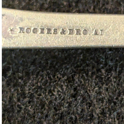 Antique 1847 Rogers Bros A1 Silverplate Teaspoon 6" Tipped Pattern
