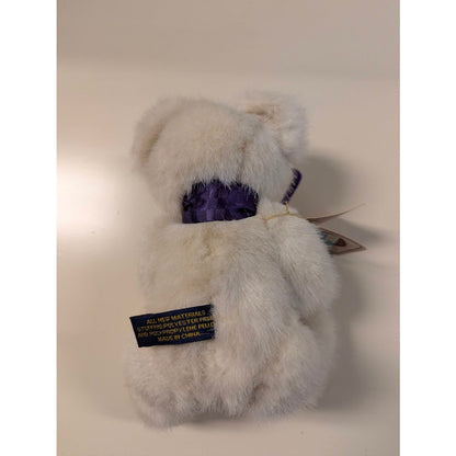 Boyds Bears G.P. Hugabunch Bestest Grandma White Plush Retired 2001