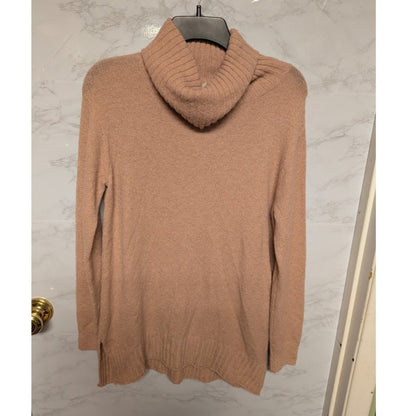 BP. Size Small turtleneck sweater long sleeve Pink Adobe Knit Casual packable
