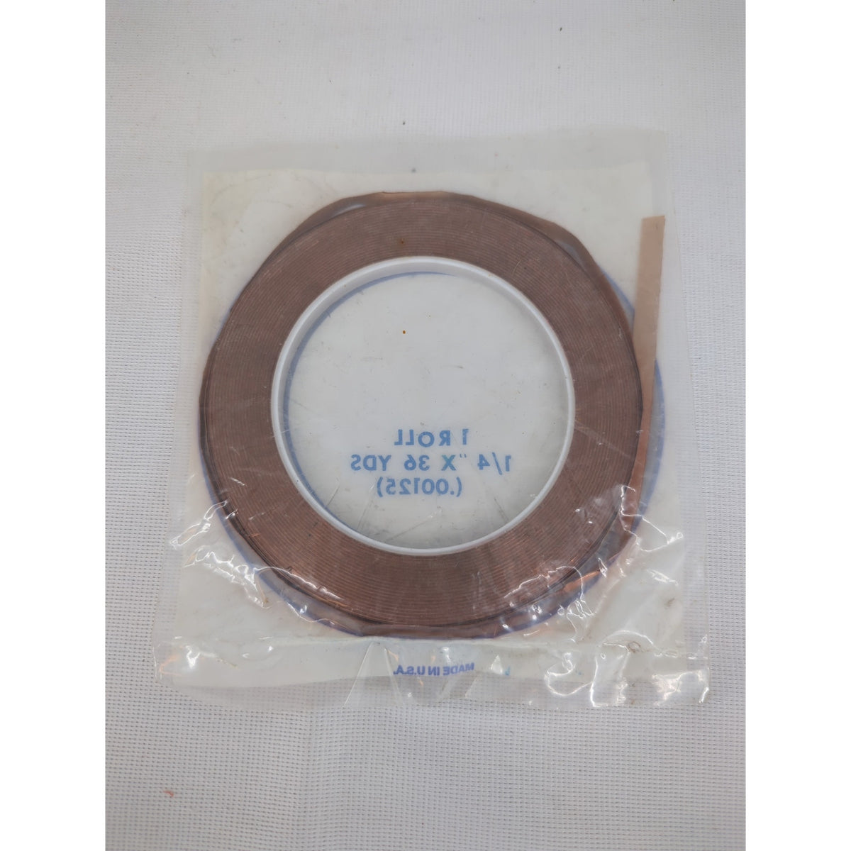 1/4 EDCO Copper Foil for Stained Glass - 1.25 mil
