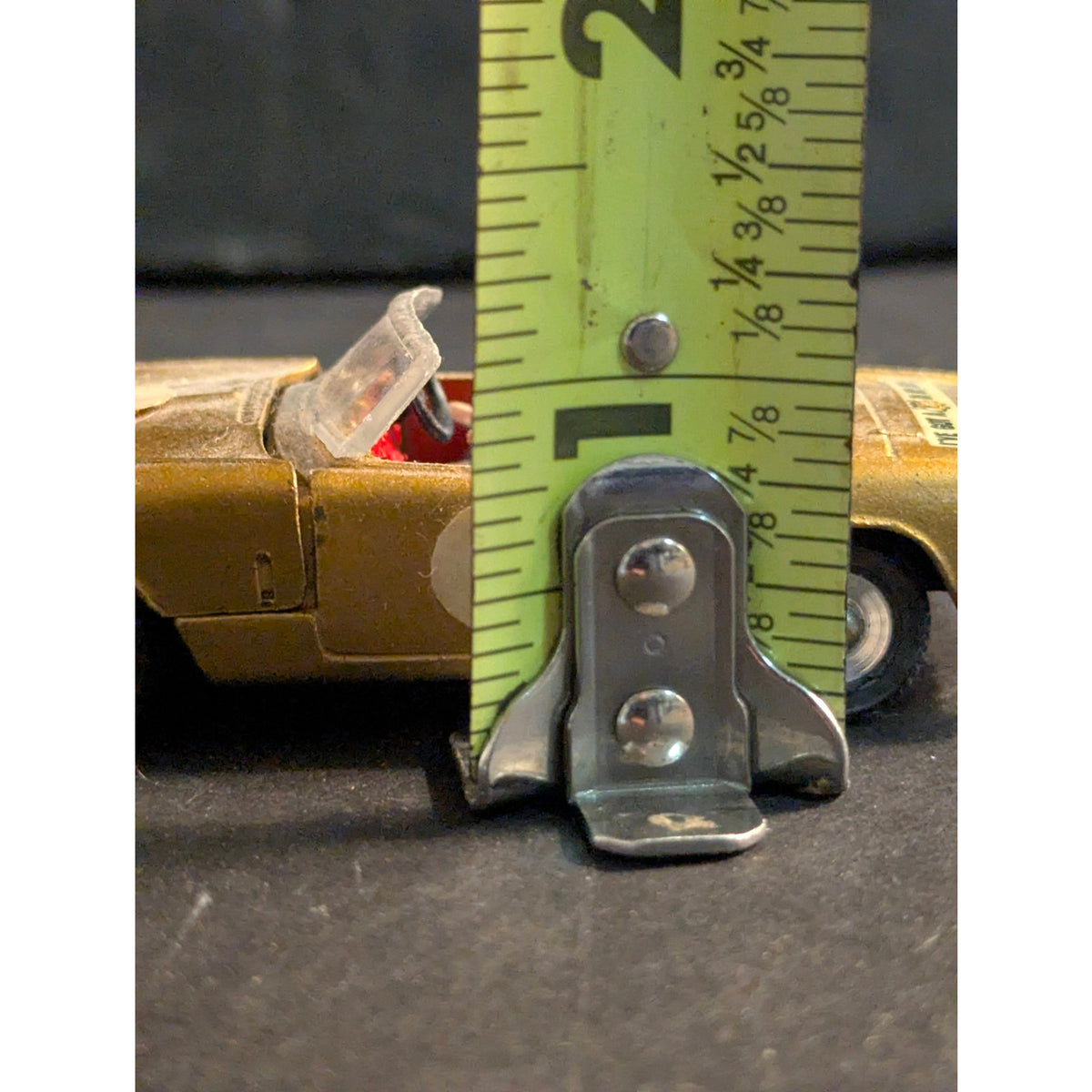 Vintage Dinky Toys Triumph Spitfire Gold Diecast Model Car Made in England