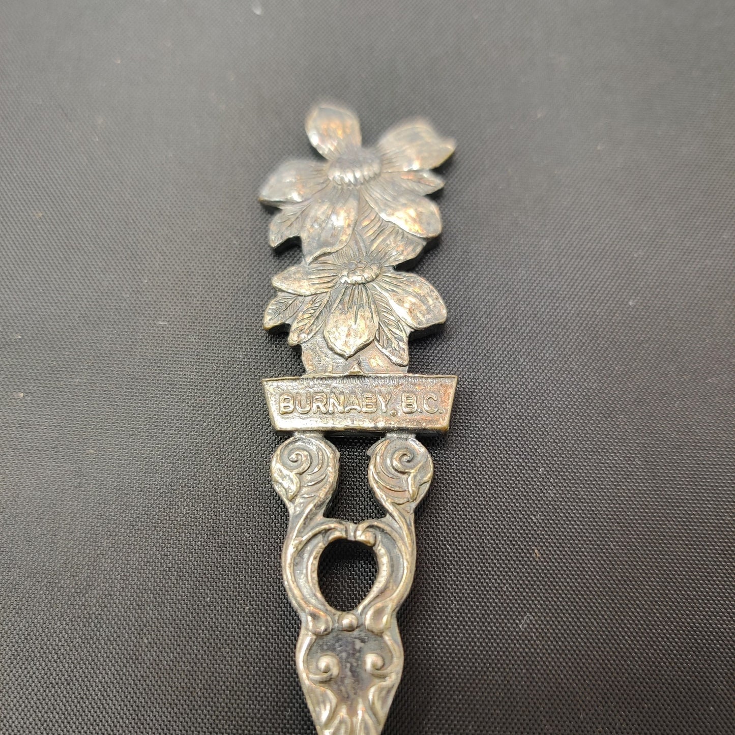 Vintage Flatware Silverware Burnaby BC souvenir spoon Dogwood