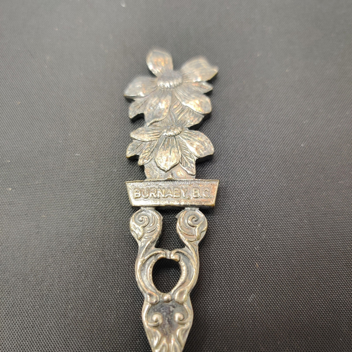 Vintage Flatware Silverware Burnaby BC souvenir spoon Dogwood