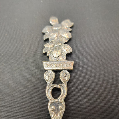 Vintage Flatware Silverware Burnaby BC souvenir spoon Dogwood