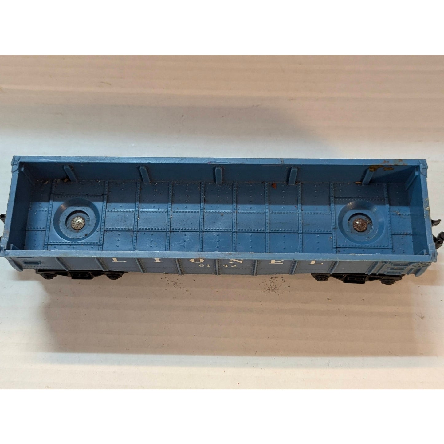 Lionel Vintage O Gauge Blue Valley Line Boxcar Train Car