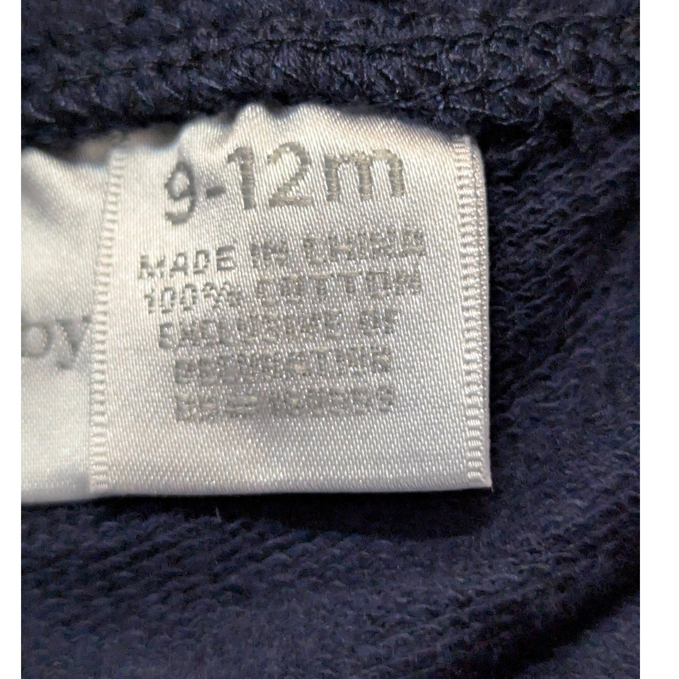 Koala Baby Navy Blue Drawstring Pants - Size 9-12M NWT