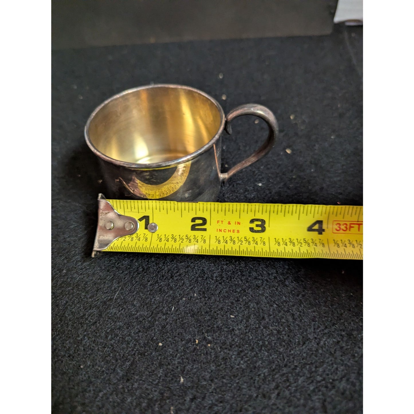 Vintage Oneida Silversmiths Silver Plated Child's Cup Baby Mug