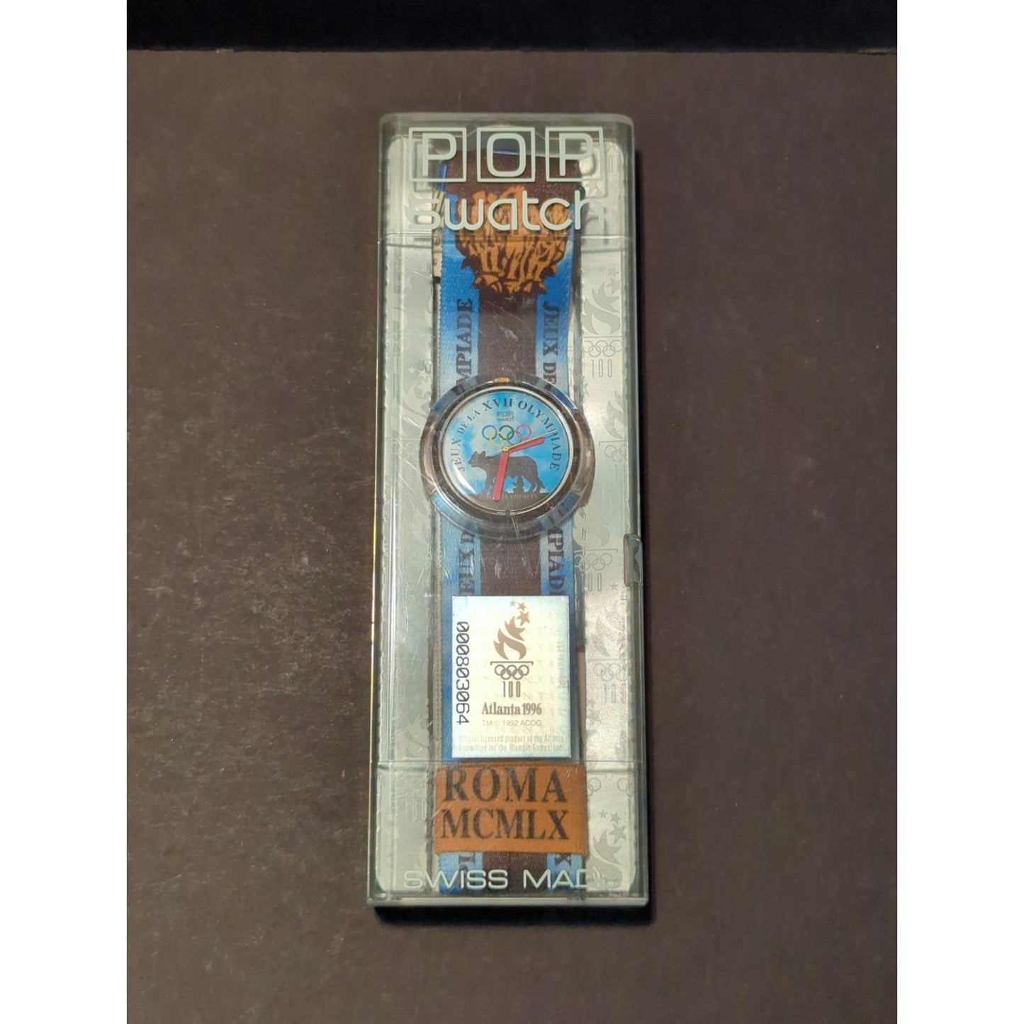 Swatch POP 'Roma 1960' Watch PMZ101 Olympiade Vintage UNOPENED UNWORN