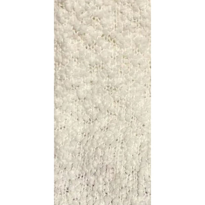 Bobeau Pullover Boucle Popcorn Cowl Neck Sweater Sz Medium in Winter White NWT