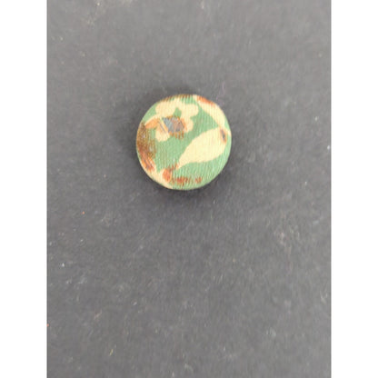 LOT of 10 Antique Vintage Victorian Brass Mixed Materials Buttons ESTATE FIND