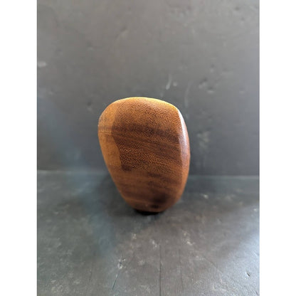 VINTAGE Lovely bowl sculpted from teak in a drop-like design MCM sculptural form