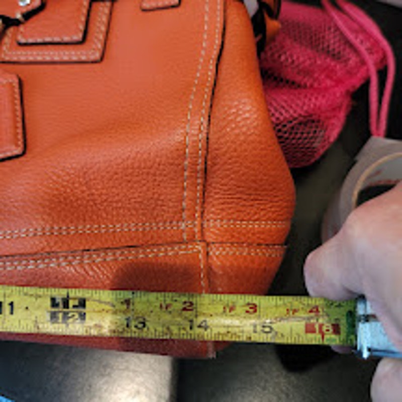 Coach Hamptons braided leather satchel bag tote purse Shoulder Top Handle