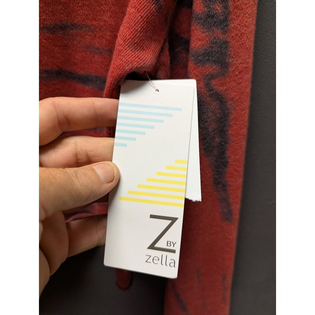 Z by Zella Cropped Tie-Dye Pullover Hoodie Size Medium NEW activewear Teenager