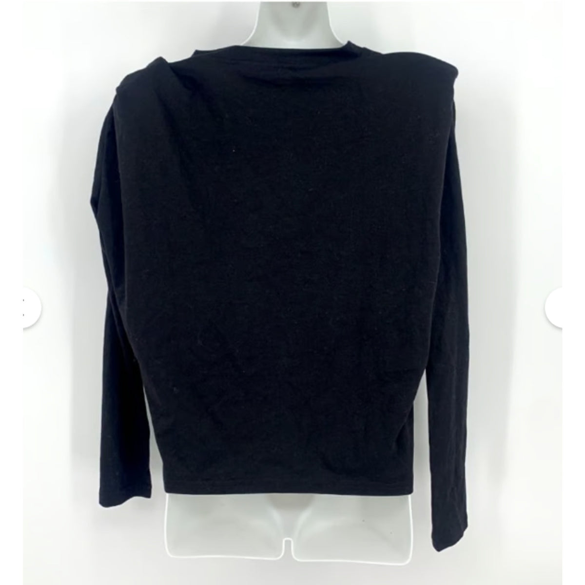 BB Dakota new casual SMALL Black Long Sleeve Shoulder Padded Top - New Women