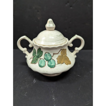 RETIRED Vineyard by Metlox Poppytrail Vernon Sugar Bowl & Lid 4 5/8"