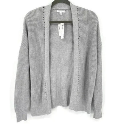 Abound Cardigan in Grey Light Heather NWT Size SMALL NEW COZY