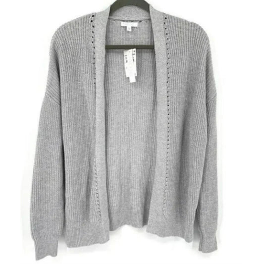 Abound Cardigan in Grey Light Heather NWT Size SMALL NEW COZY