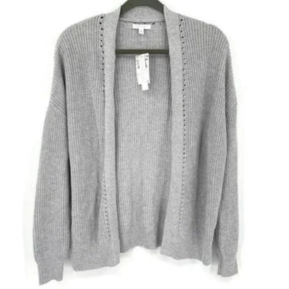 Abound Cardigan in Grey Light Heather NWT Size SMALL NEW COZY