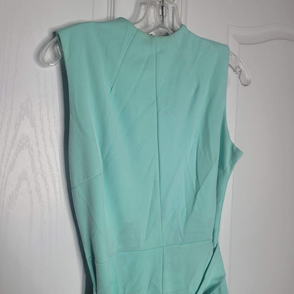 Alexa Admor Size 6 bright blue Sleeveless Belt Dress Casual Career cocktail NEW