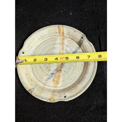 George Griffin Pottery, Sopchoppy Florida Handmade Art Pottery Bread Plate 7.5"