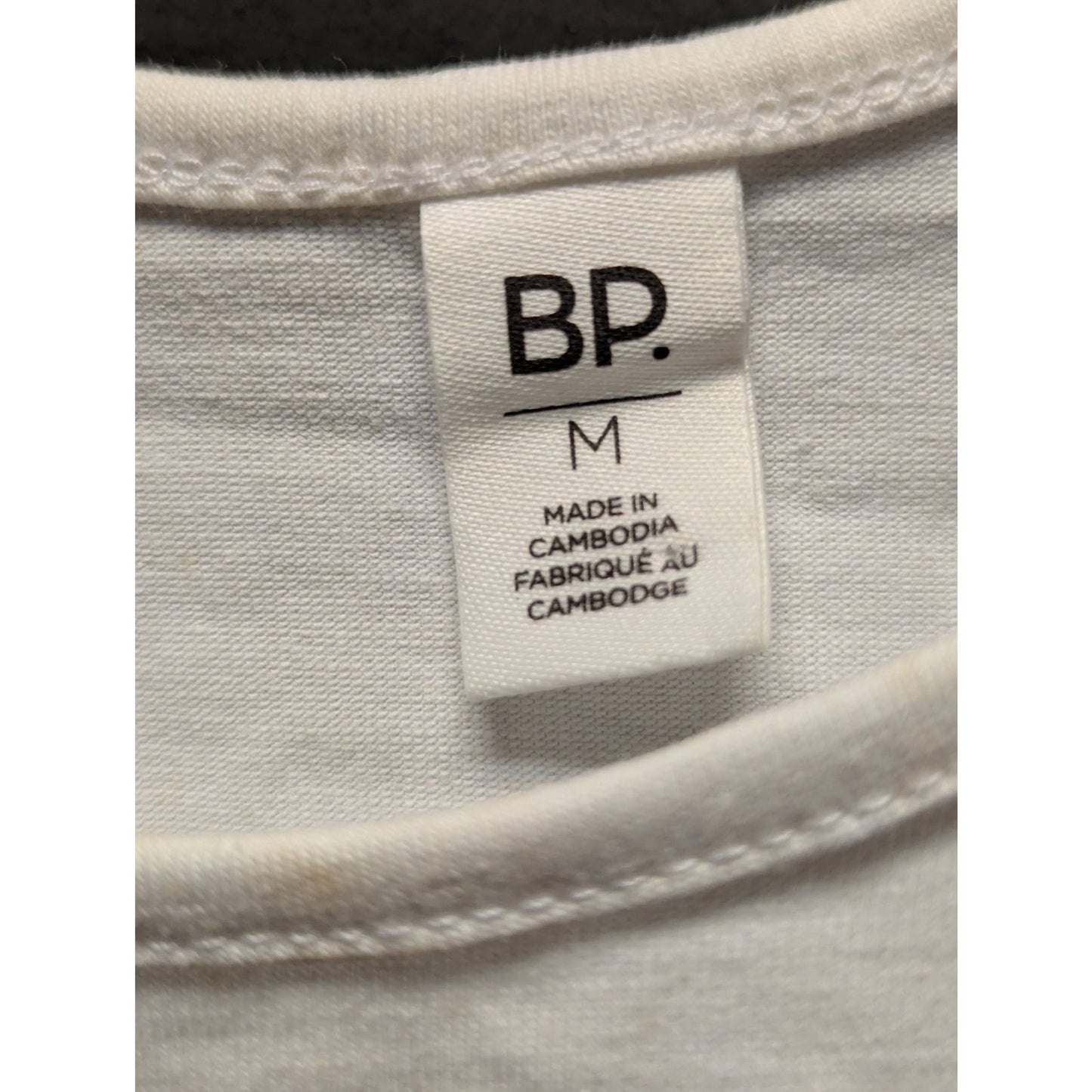 BP. White smooth Crop Sleeveless Tank Top Size Medium NWT Layering Casual