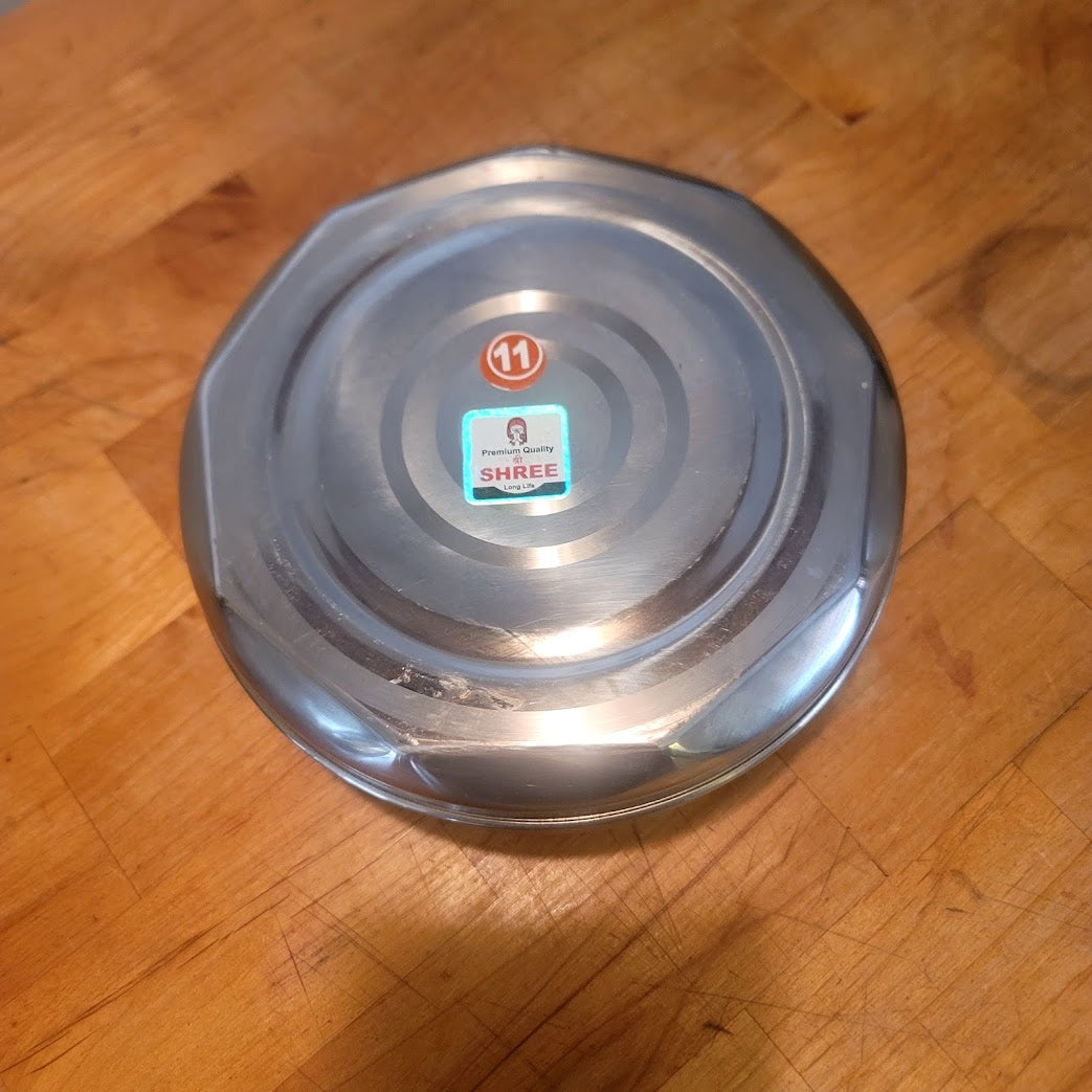 Shree Stainless Steel Spice box Middle Eastern / INDIA 7 small 1 Large canister
