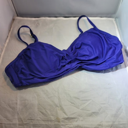 Badgley Mischka royal Blue Swimsuit Swim top size 10