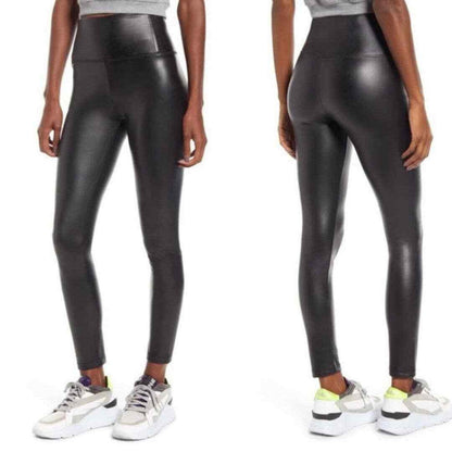 BP Faux Leather High Rise Skinny Leggings Pants Size Small in Black NWT