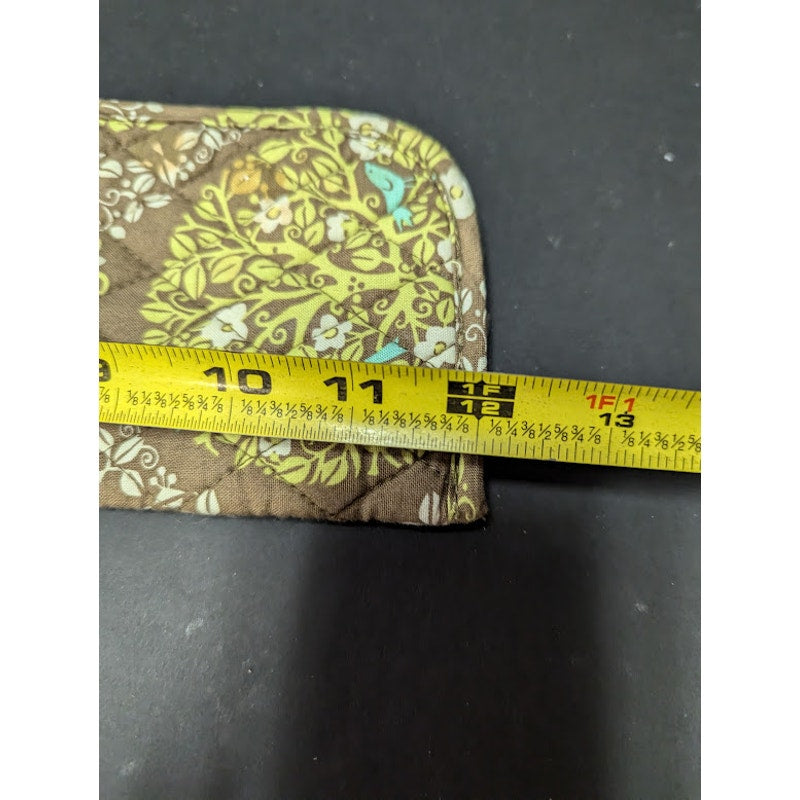 Vera Bradley Sittin in the woods Multicolor Brush Makeup Pouch bag