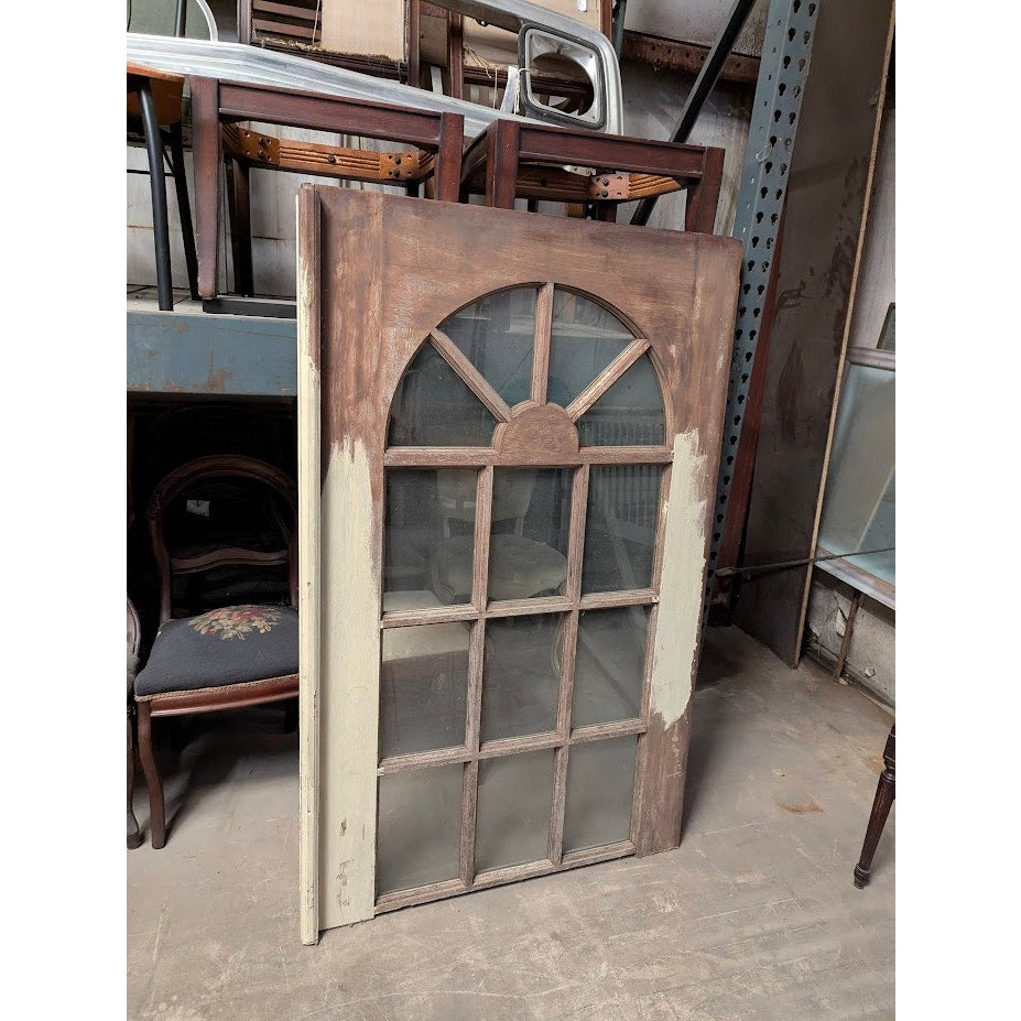 Secondhand Sandies: 5ft. door arched glass perfect for a dutch door