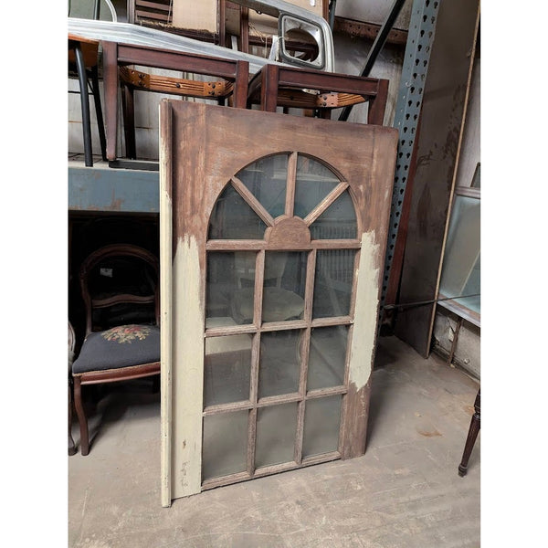 Secondhand Sandies: 5ft. door arched glass perfect for a dutch door