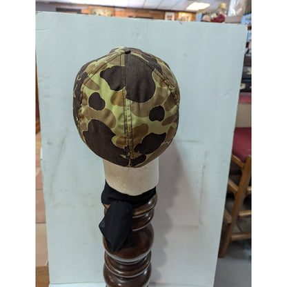 VINTAGE Cabela's Thinsulate Camoflage Winter Hunting Hunter full fabric Hat  Cap