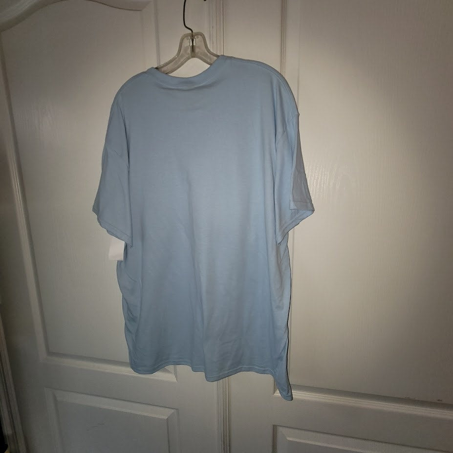 NWT Royal Caribbean Mediterranean Cruise Lt Blue Graphic T-Shirt Gildan Size XL