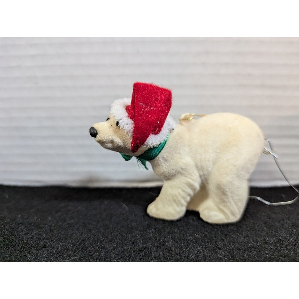 Vintage LOT of Christmas Ornaments LOT OF 10 PIECES nutcracker polar bear, more