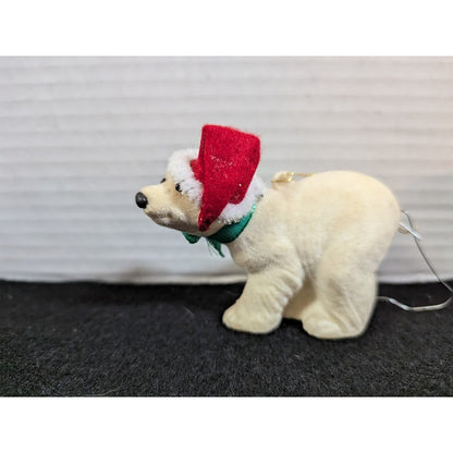 Vintage LOT of Christmas Ornaments LOT OF 10 PIECES nutcracker polar bear, more