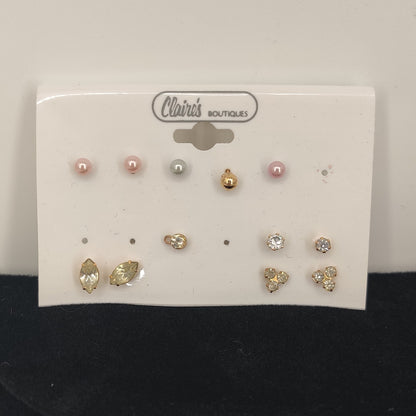 Claires Earring set MISC. pierced various