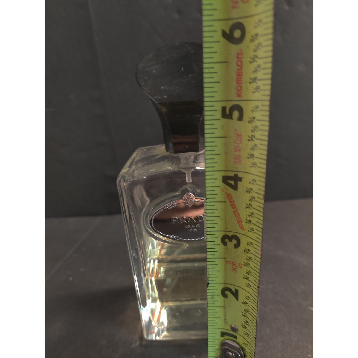 Prada Amber Pour Homme Eau De Toilette EDT Men's Fragrance Partial Bottle