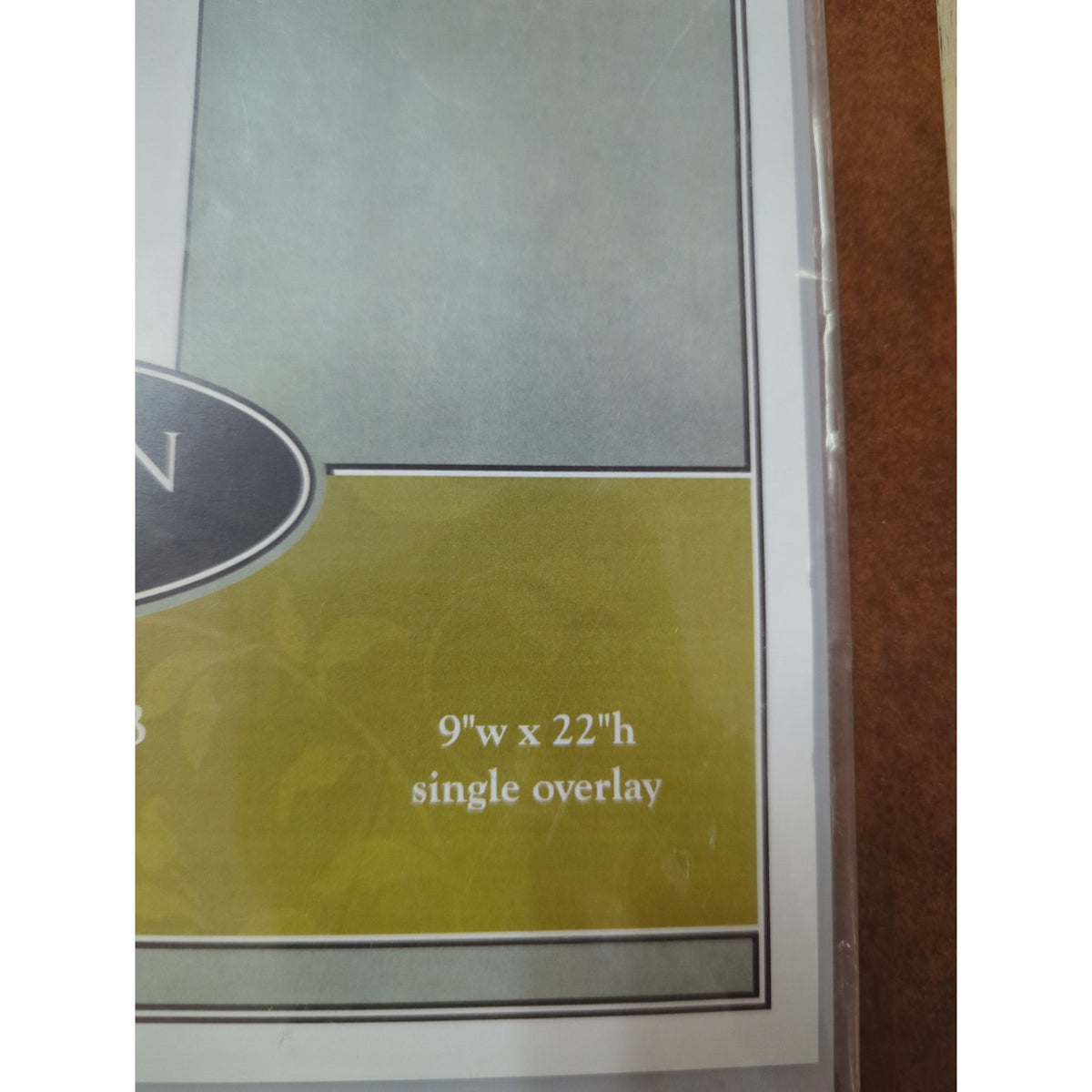 Royal Design Studio Delicate Floral Panel B #1038 Furniture Stencil 9 X 22.5
