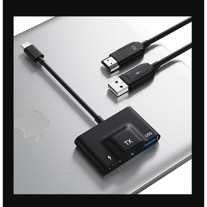 Wireless HDMI Transmitter Receiver USB/HDMI Extender Kit Streaming Video Audio