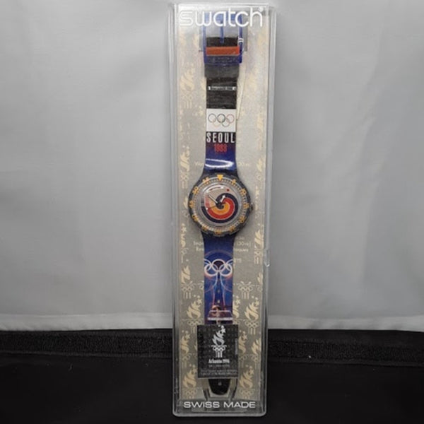 Brand New Swatch Scuba Seoul Olympic Games 1988 Swiss Made SDZ100