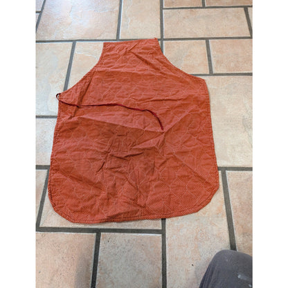 Vintage Quilted Fruit Basket Embroidered Kitchen Apron