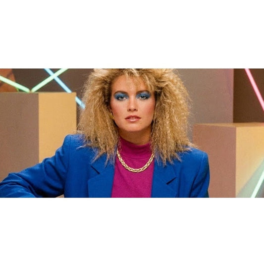 Vintage 80s Mixed Metal Braided Necklace Gold Silver Two Tone 18" Chain Glambot