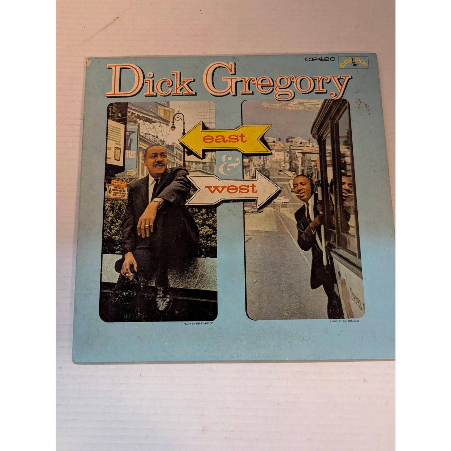 Vintage Dick Gregory East & West Colpix CP420 1961 Stand Up Comedy Vinyl LP